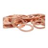 0.5 mm Thick Copper Flat Washers, M3–M42, M14 x 20 x 0.5 mm, 30 Pieces view 1