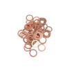 0.5 mm Thick Copper Flat Washers, M3–M42, M14 x 20 x 0.5 mm, 30 Pieces view 4