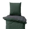 Leonado Vicenti Premium Fine Flannel Bedding Set, 135 x 200 cm, 100% Cotton, 2-Piece, Green view 2