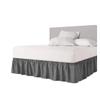 Pleated Elastic Bed Skirt, Wrinkle-Resistant, Machine Washable, 140 x 200 x 38 cm view 2