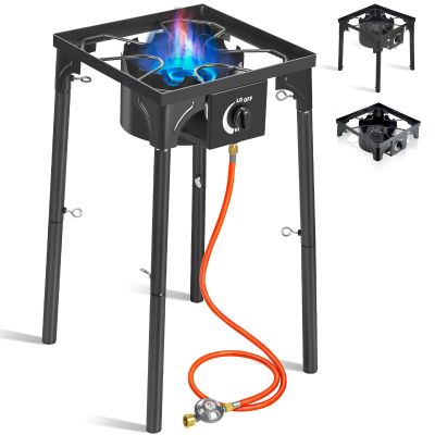 BACOENG 10 kW Gas Camping Stove with Removable Legs