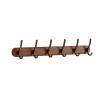 RTREADE Solid Wood Wall-Mounted Coat Rack with Double Hooks, 23.6 in view 1