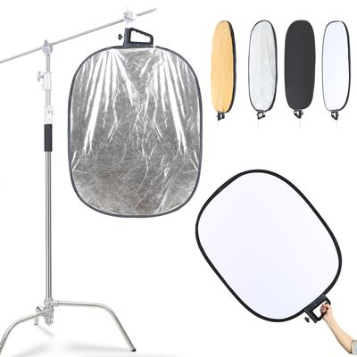 Konseen 5-in-1 Photography Reflector 68.6 x 88.9 cm with Handle