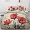 NOGAWA Red Poppy Bedding Set, 135 x 200 cm view 1