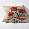 NOGAWA Red Poppy Bedding Set, 135 x 200 cm view 3