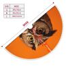 30-Inch Owl Christmas Tree Skirt with Pompom Trim view 2