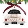 Just Married Car Ornament view 1