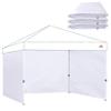 JANCANOPY Instant Canopy Sidewalls for 25.4 x 25.4 cm Canopy, Straight Leg, 3-Piece, White Only view 1