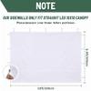 JANCANOPY Instant Canopy Sidewalls for 25.4 x 25.4 cm Canopy, Straight Leg, 3-Piece, White Only view 3