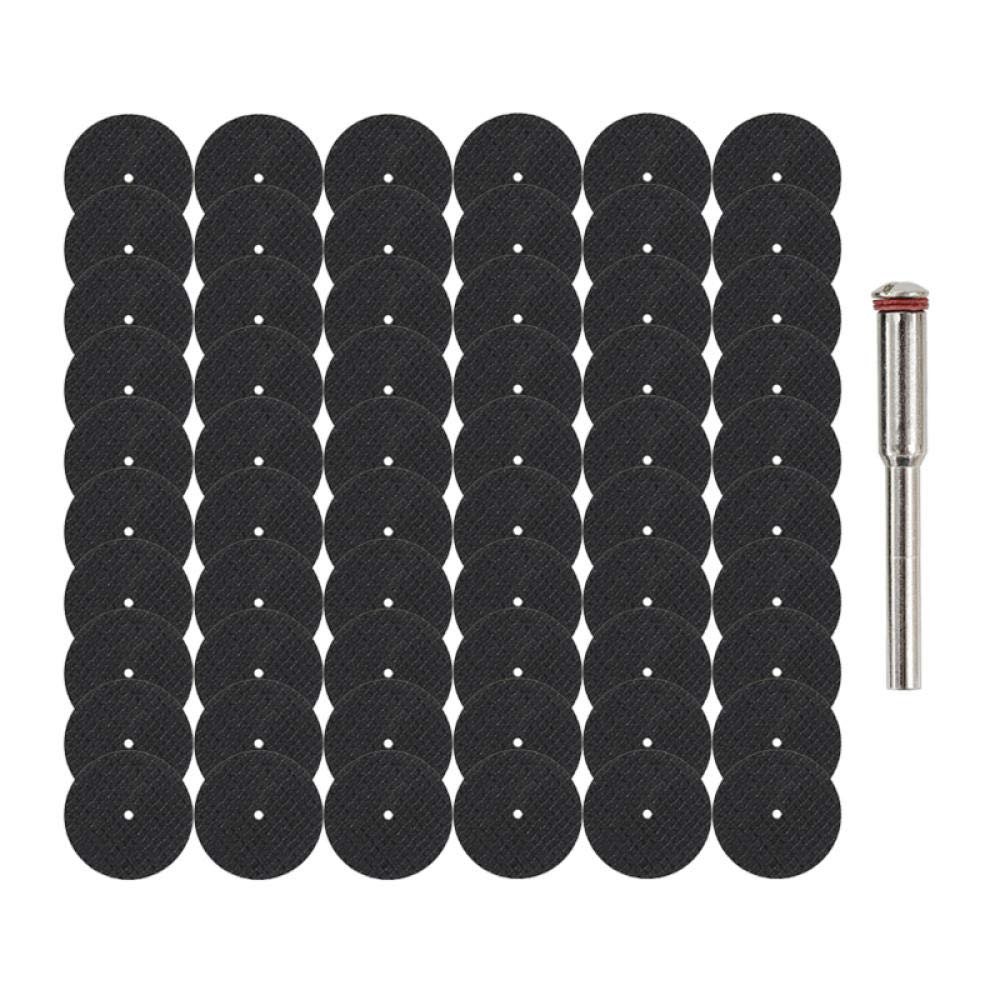SZTVECFW 60-Piece 32 mm Resin Cutting Disc Set with Mandrel