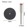 SZTVECFW 60-Piece 32 mm Resin Cutting Disc Set with Mandrel view 2