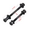 equlup 1 Pair Bicycle Hub Axles, Quick-Release Front and Rear Axles, Steel view 2