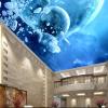 YYZOVBNN Fantasy Starry Sky Galaxy Planet 3D Peel-and-Stick Wall Mural Wallpaper view 3