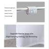 XUEDNGM Waterproof Shower Curtain, 170 x 100 cm, Quick-Drying, Mold-Resistant, with Hooks, Ocean view 3