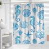 XUEDNGM Mold-Resistant Shower Curtain 85 x 220 cm, Ocean view 1