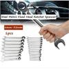 Xiaojikuaipao Metric Ratcheting Wrench Set, 6–32 mm, 72-Tooth, 19-Piece view 2