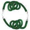Sule Velvet Crowd Control Rope with Silver-Plated Hooks view 2