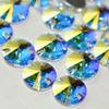 Sew-On Rhinestones, Round, Rose, 8 mm, 56 Pieces view 2
