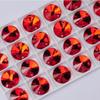 Sew-On Rhinestones, Round, Rose, 8 mm, 56 Pieces view 4