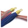 85 mm Tassel Charms with Rings, Decorative Fan Pendants, Mixed Colors, 15-Piece Lot view 2