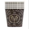 6 Ouija Paper Cups - Black - One Size view 1