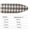 GSKFXJ Heat-Reflective Replacement Ironing Board Cover, Padded, Currant Grid, 110 x 34 cm (43 x 13 in) view 3