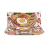 VFKLT 3-Piece Ramen-Print Queen-Size Bedding Set view 3
