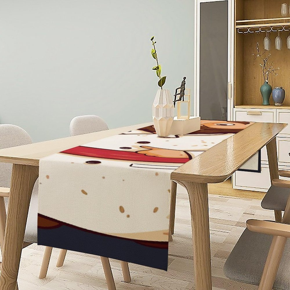 Chef Pizza Farmhouse Table Runner