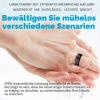 ciciglow Smart Ring, Health Ring Step Counter Calorie Fitness Tracker, IP68 Waterproof Wearable Sports Ring (Size 10) view 4