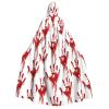 GSGCSBYMLG Unisex Hooded Cloak with Bloody Handprints for Adults view 1