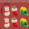 Christmas Hinge Heads, Decorative Toppers, 6 Pieces view 4