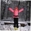 Kids' Ski Belt for Skiing and Ice Skating, Black Nylon and Polyester view 3