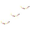 ibasenice 3-Piece Excavator-Themed Birthday Decoration Set, Felt Pennant Banner for Kids' Birthday Parties view 1