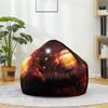 DOTBUY-SHOP Bean Bag Cover (No Filler), Washable Marble Print Bean Bag Chair, Star 7, XL view 2