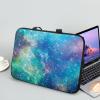 Surwin 13-Inch Laptop Sleeve with Handle, 3D Planet Pattern, Star view 2