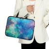 Surwin 13-Inch Laptop Sleeve with Handle, 3D Planet Pattern, Star view 3