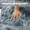 YUANWAN Shaggy High-Pile Living Room Rug 90 x 240 cm, Washable and Non-Slip, Pink view 2