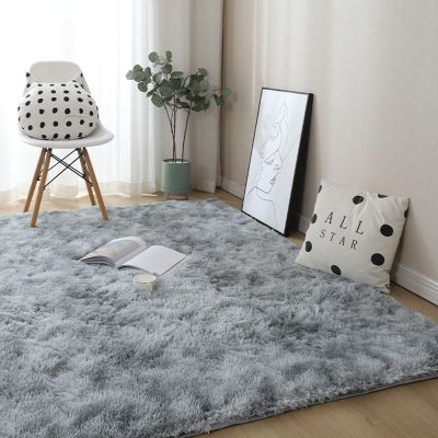YUANWAN Soft Gray Area Rug, 110 x 290 cm