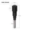 1pc 1/4" 8mm 1/2" Shank Engraving Machine Extension Rod, 90mm/87mm/84mm Router Collet Chuck (8mm) view 2