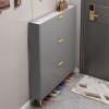 Generic Shoe Storage Cabinet for Entryways, Narrow Freestanding Shoe Cabinet with Doors for Small Spaces view 1