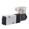 Pneumatic Electric Solenoid Valve 4M210/310/410-08, 4M220/320/420-10/15, 5-Way 5/2 Plate Valve view 1