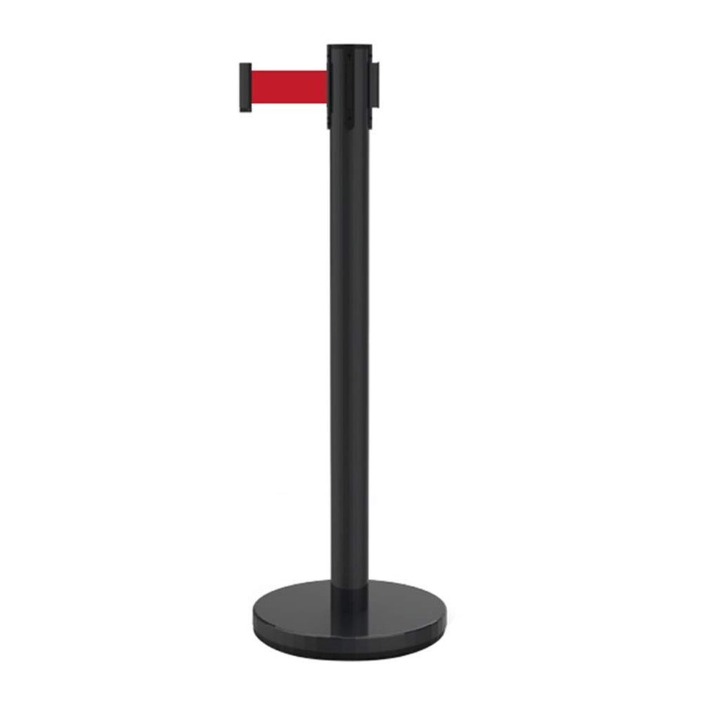 VIP Series Crowd Control Stanchions, Standard Rope Barriers, Premium Steel, 2-Pack