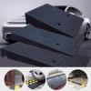 AZHANGYB Portable Rubber Curb and Threshold Ramp, Wheelchair and Car Ramp, 100 x 30 x 13 cm view 3