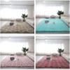 80 × 160 cm Modern Shaggy Rug, Geometric Design, Plush Area Rug for Living Room or Bedroom view 2