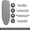 GSKFXJ Cotton Ironing Board Cover with Drawstring, Blue, 54 x 15 in / 138 x 38 cm view 4