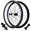 LPYDWZ 40 mm 700C Road Bike Wheelset, Aluminum Alloy, V-Brake, Sealed Bearings, for 7/8/9/10/11-Speed Cassettes view 1