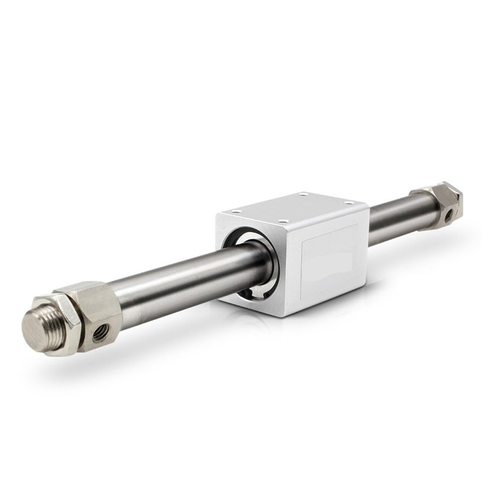 CY3B20 Rodless Pneumatic Air Cylinder with Magnetic Coupling, Aluminum Alloy, Long Stroke, CY3B20TF-200