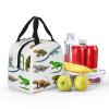 Insulated Lunch Bag for Women and Men, Various Lizard Designs view 4