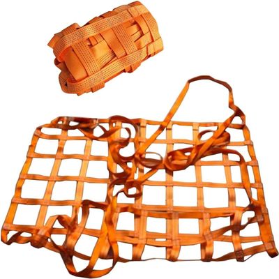 ZNBLSD Nylon Sling Net, 4 x 4 m, 20 cm Mesh, 3 t Load