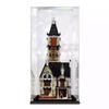 TRUSTFAR Dustproof Acrylic Display Case for LEGO 10273 Haunted House Building Model, Transparent Box, 2 mm (Model Not Included) view 1